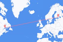 Flights from Sept-Îles, Canada to Lappeenranta, Finland