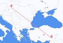 Vluchten van Kahramanmaraş naar Boedapest
