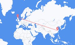 Flyrejser fra Huangshan, Kina til Inverness, Skotland