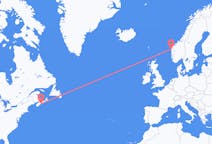 Flyg från Halifax till Florø