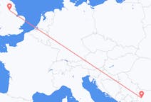 Flyg från Doncaster, England till Sofia, Bulgarien