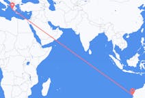 Flights from Carnarvon, Australia to Zakynthos Island, Greece