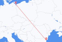 Flyreiser fra Heringsdorf, Tyskland til Varna, Bulgaria