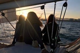 Barcelona Sunset Cruise with Light Snacks and Open Bar