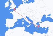 Flights from Deauville, France to Santorini, Greece