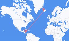コロンビアのサンアンドレス島から、アイスランドのレイキャビク行きフライト