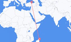 Flyg från Île Sainte-Marie, Madagaskar till Sivas, Turkiet