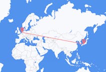 Flights from Kobe, Japan to Amsterdam, the Netherlands