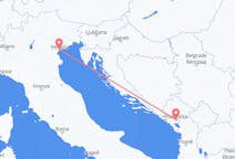 Vuelos de Podgorica, Montenegro a Venecia, Italia