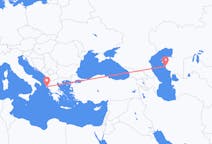 Flights from Aktau to Corfu