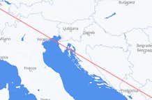Flyg från Zürich till Skopje