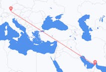Flyrejser fra Ras al-Khaimah, De Forenede Arabiske Emirater til München, Tyskland