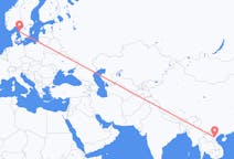 เที่ยวบิน จาก จังหวัดทันห์ฮวา, เวียดนาม ไปยัง กอเทนเบิร์ก, สวีเดน