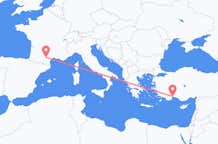 Flyg från Castres till Antalya