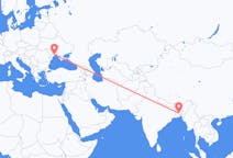 Flyreiser fra Dhaka, Bangladesh til Odessa, Ukraina
