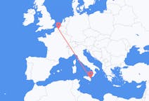 Flyrejser fra Catania, Italien til Lille, Frankrig