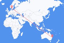Flights from Coffs Harbour, Australia to Gothenburg, Sweden