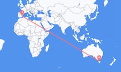 出发地 澳大利亚德文港目的地 西班牙穆尔西亚的航班