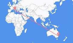 Flyg från City of Wollongong, Australien till Rom, Italien