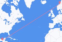 Flights from Tuxtla Gutiérrez, Mexico to Trondheim, Norway