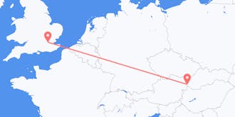 Flights from Slovakia to the United Kingdom