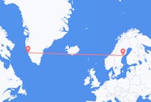Fly fra Nuuk til Örnsköldsvik