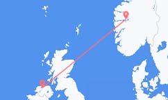 Flyg från Sogndal till Derry