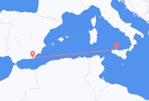Flyg från Palermo, Italien till Almeria, Spanien
