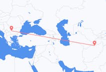 Loty z Mazar-i Szarif, Afganistan do Sofia, Bułgaria