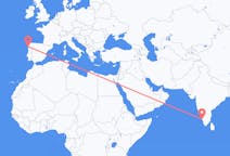 Flyreiser fra Kozhikode, India til Vigo, Spania