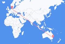 Flyg från Sydney, Australien till Hamburg, Tyskland