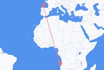 เที่ยวบินจาก Namibe ถึงซานติอาโก เดล มอนเต