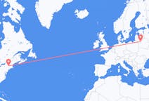 Flyrejser fra Albany, USA til Vilnius, Litauen
