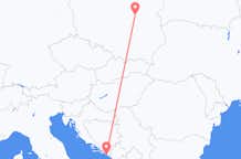 Flyreiser fra Warszawa, til Dubrovnik