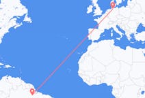 Flyrejser fra Altamira, Brasilien til Hamborg, Tyskland