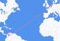 Flyreiser fra Bogotá, Colombia til Maastricht, Nederland