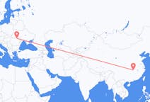 Flyrejser fra Yueyang, Kina til Suceava, Rumænien