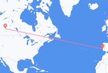 加拿大出发地 劳埃德明斯特飞往加拿大目的地 里斯本的航班