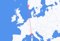 Flyrejser fra Calvi til Stavanger