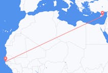 Flights from Banjul to Larnaca