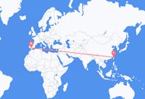 Flyg från Taipei, Taiwan till Sevilla, Spanien