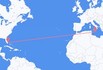 Flyg från Fort Lauderdale, USA till Malta (kommun), Malta