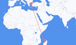 Flights from Mahajanga, Madagascar to Icaria, Greece