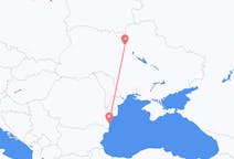 Flyg från Kiev, Ukraina till Constanta, Rumänien