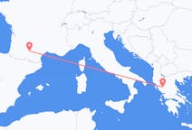 Flyg från Toulouse, Frankrike till Ioánnina, Grekland