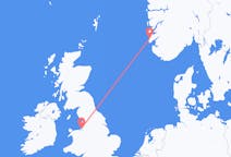 Flights from Haugesund, Norway to Liverpool, England