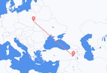 Flüge von Lieferwagen, die Türkei nach Lublin, Polen