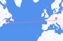 Flyrejser fra Halifax til Salzburg