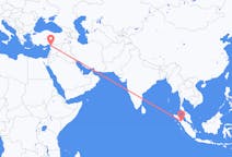 Flights from Siborong-Borong, Indonesia to Hatay Province, Turkey