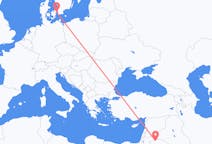 Flyreiser fra Turaif, Saudi-Arabia til København, Danmark